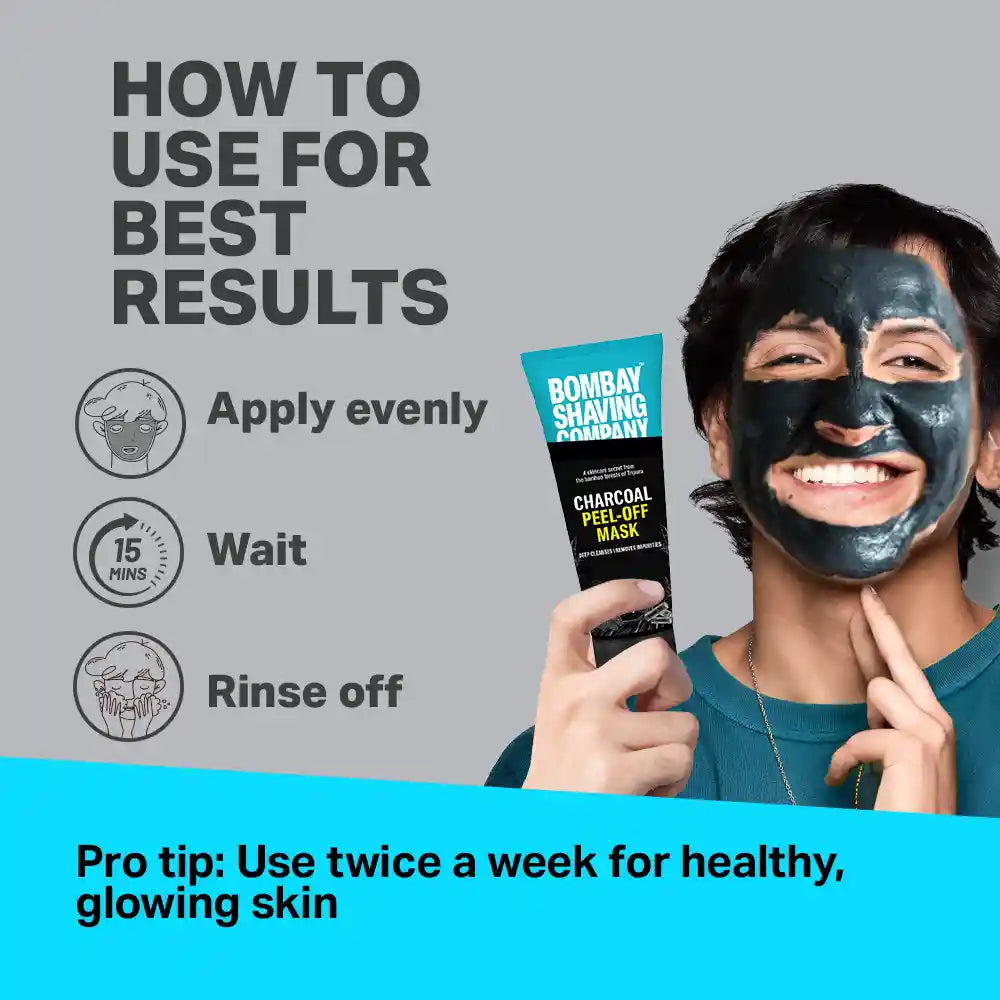 Charcoal Peel Off Mask, 100g