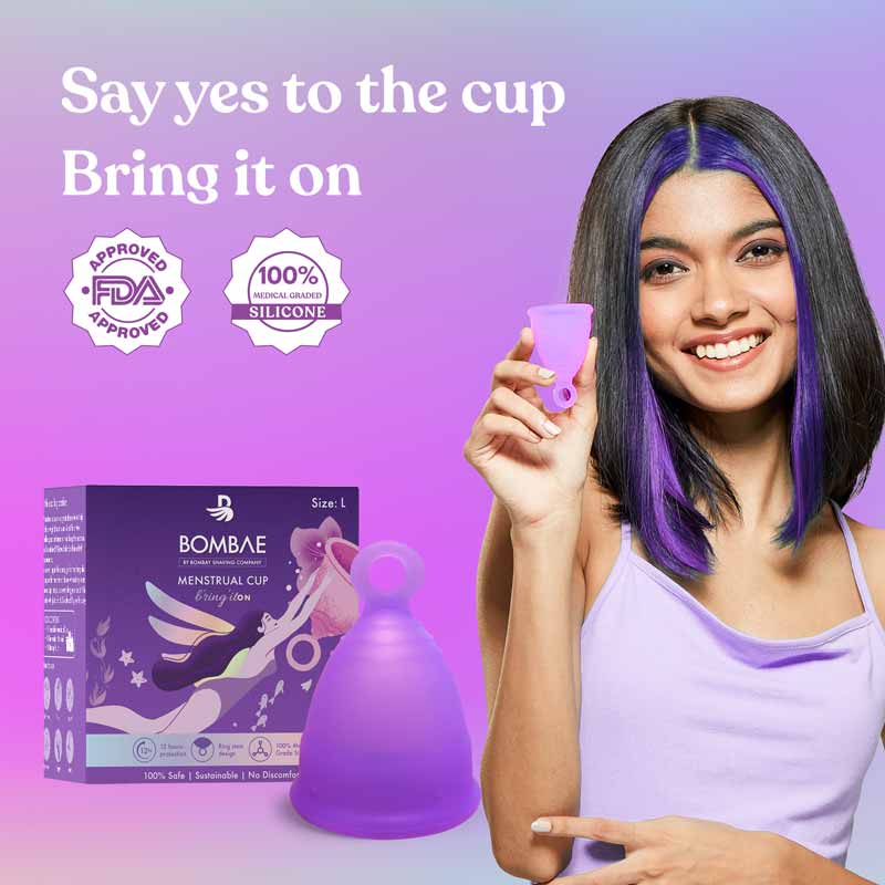 Reusable Menstrual Cup Ring for Beginners I Bombae