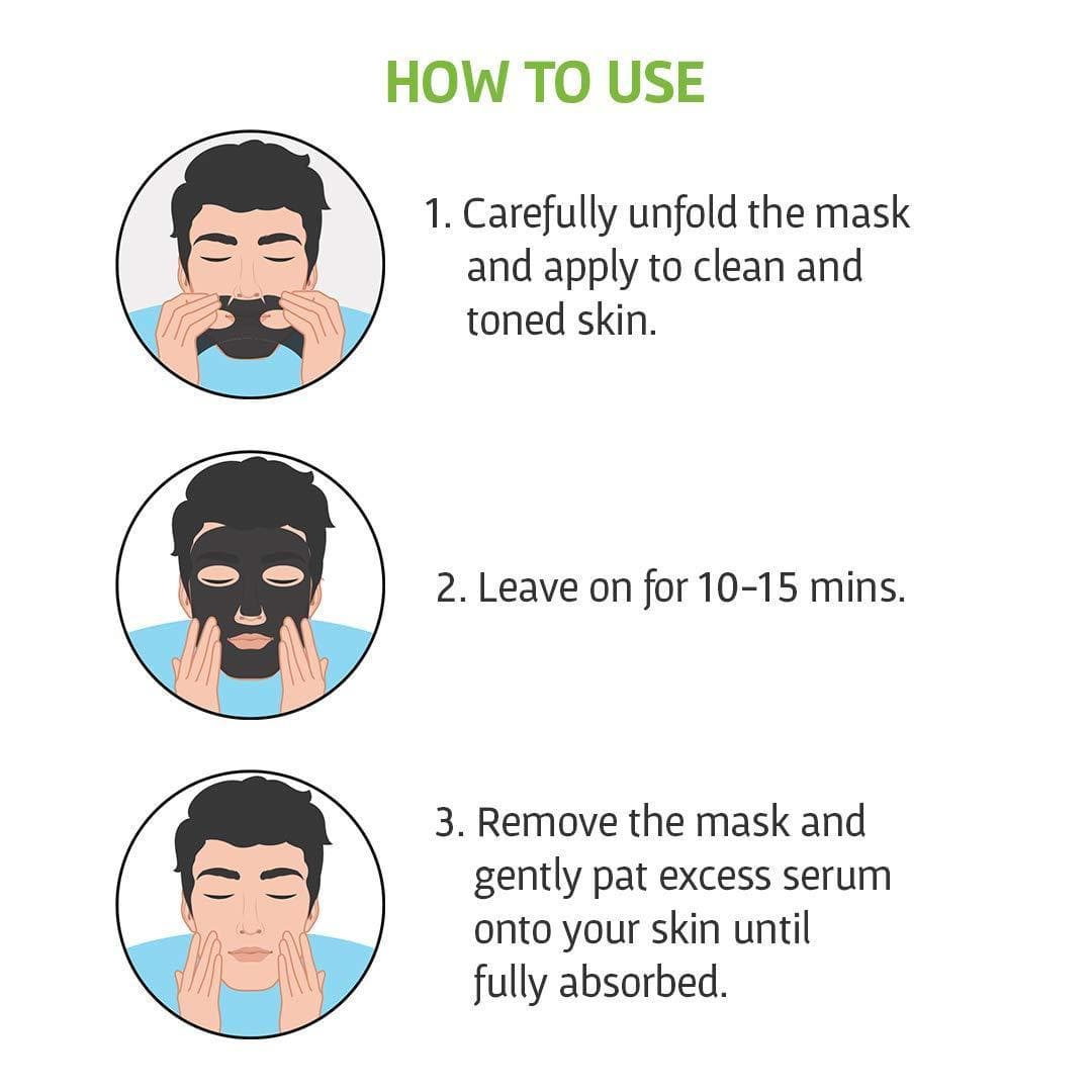 Charcoal Face Sheet Mask
