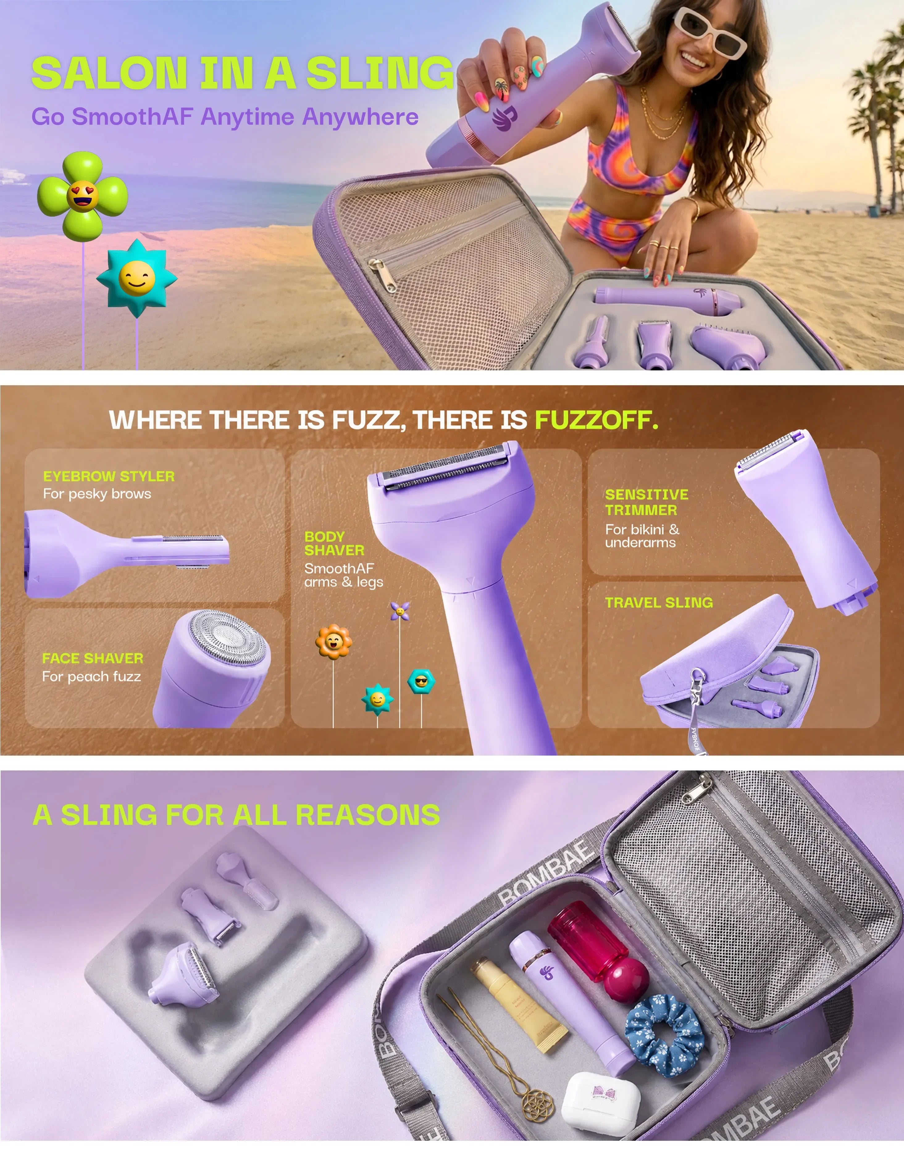 8-in-1 Full Body Trimmer | FuzzOff Pro 👙
