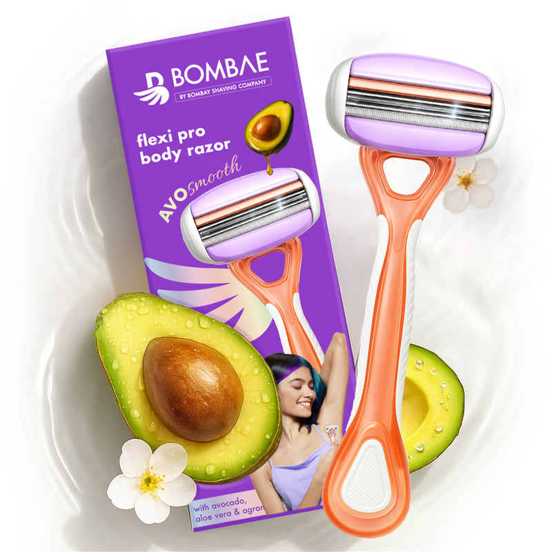 Clevable Pro Body Flexi Pro Body Razor - Avo Smooth – Bombae