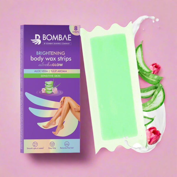 body wax strips | Aloe-ha glow x 8