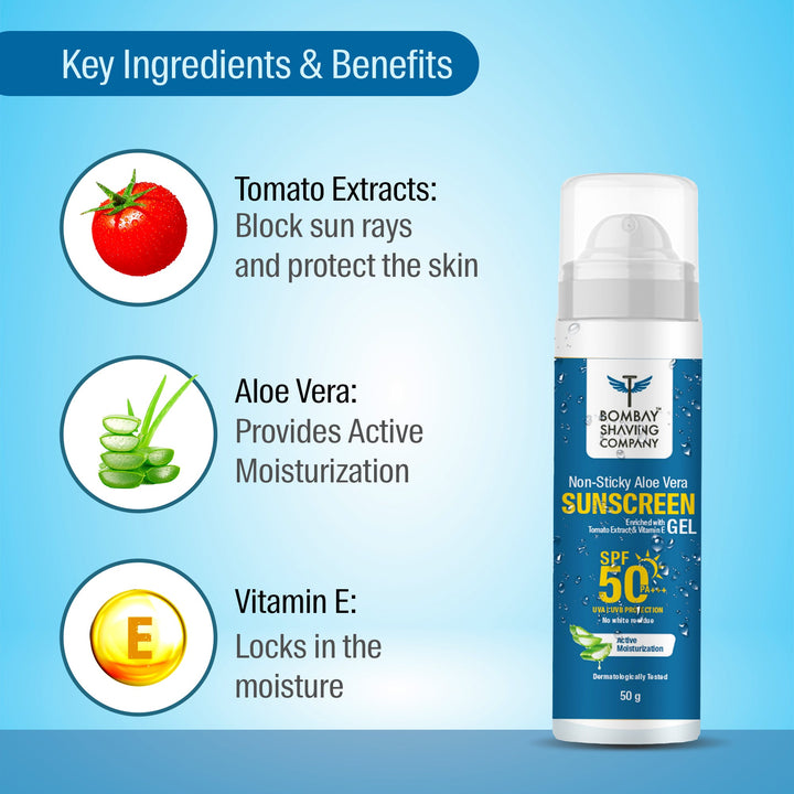 Aloe Vera Sunscreen, 50g