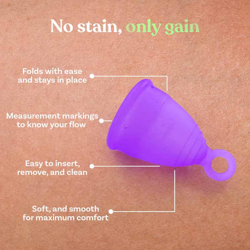 Menstrual Cup, Intimate Wash and Sterilizer Container