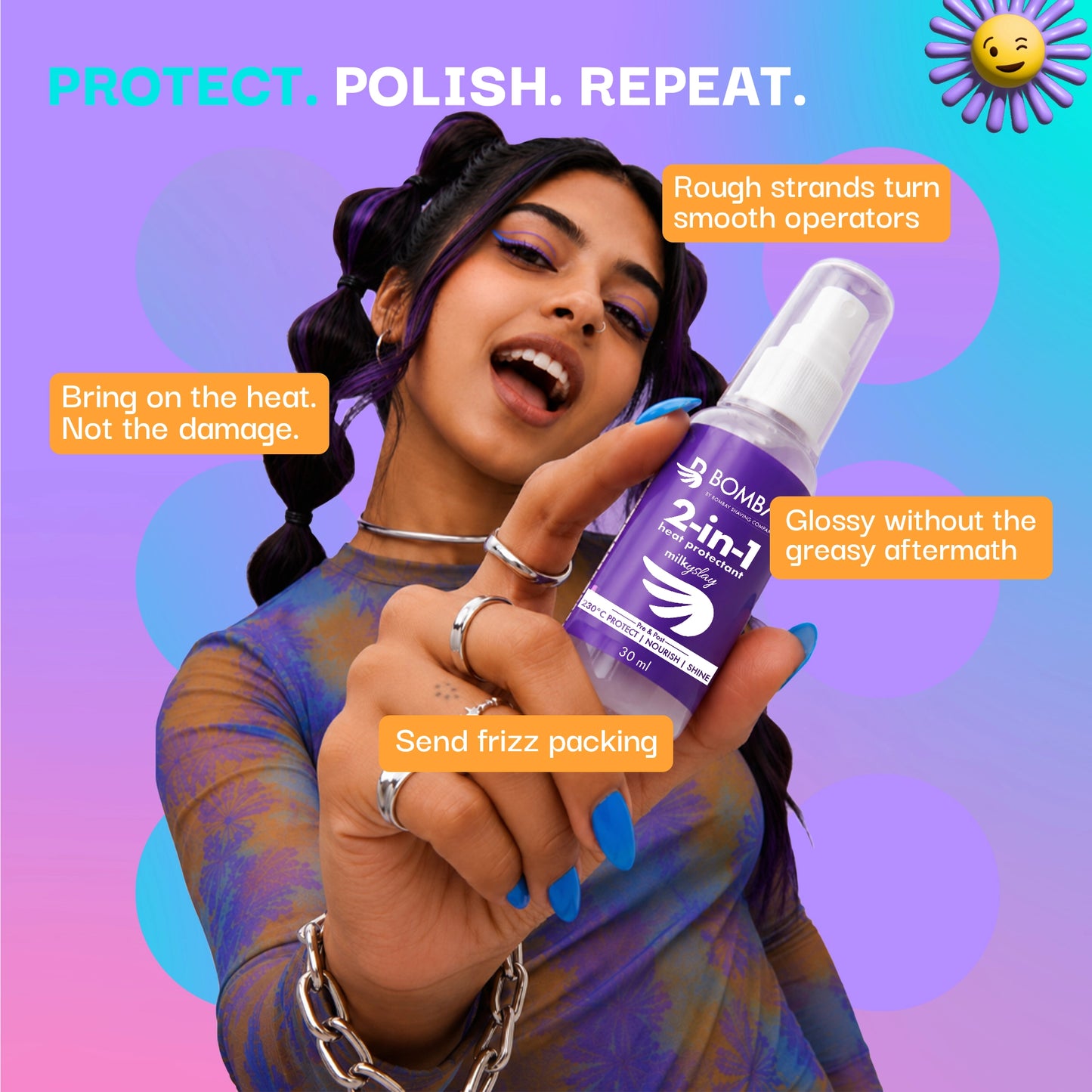 2-in-1 Heat Protectant