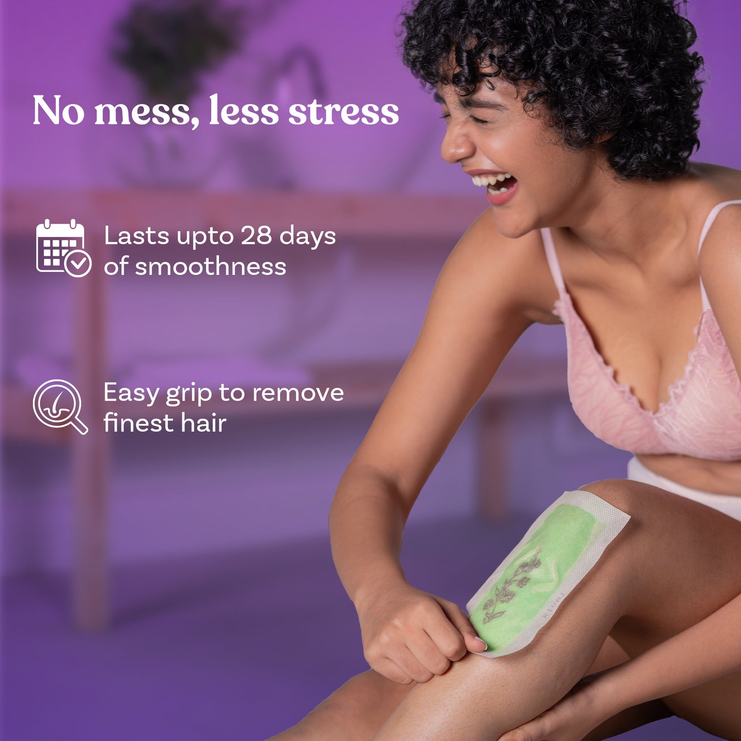 body wax strips | Aloe-ha glow x 8