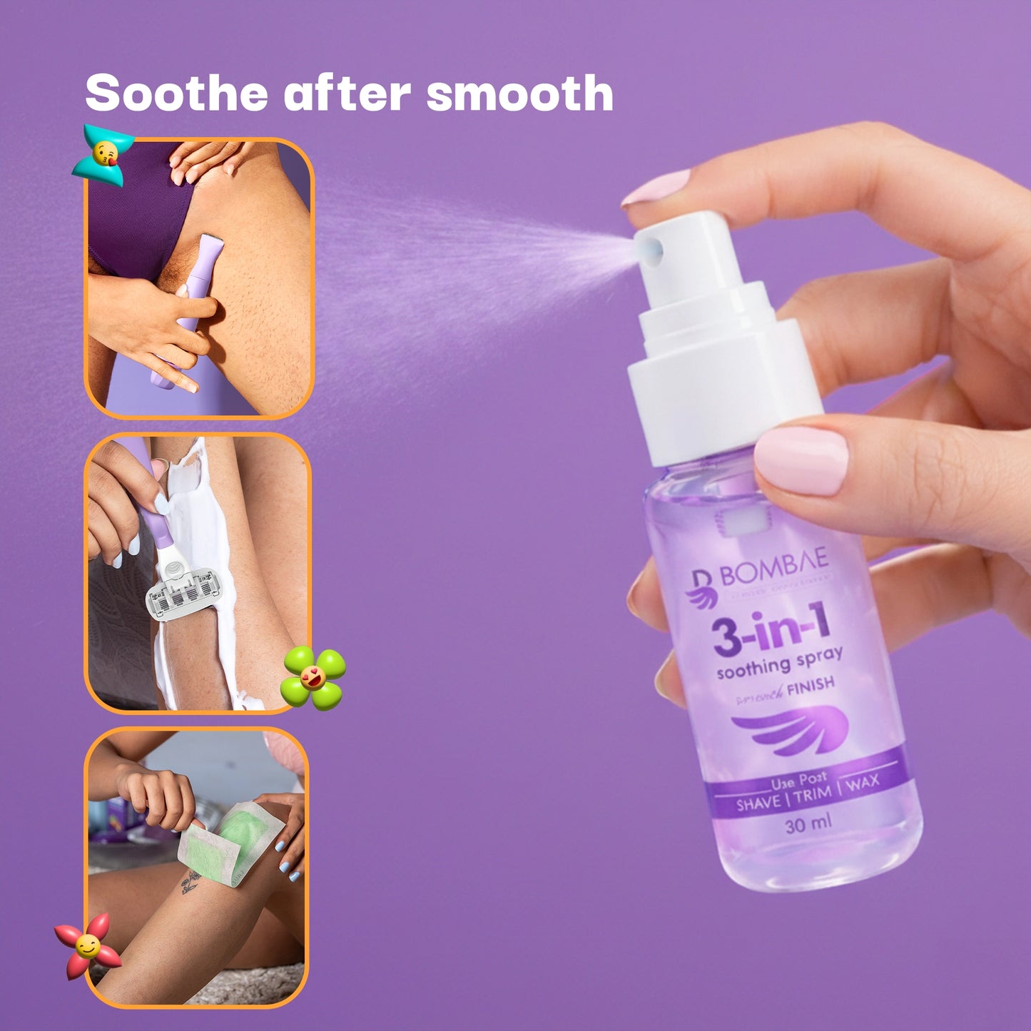 3-in-1 Soothing Spray | Smooth Finish