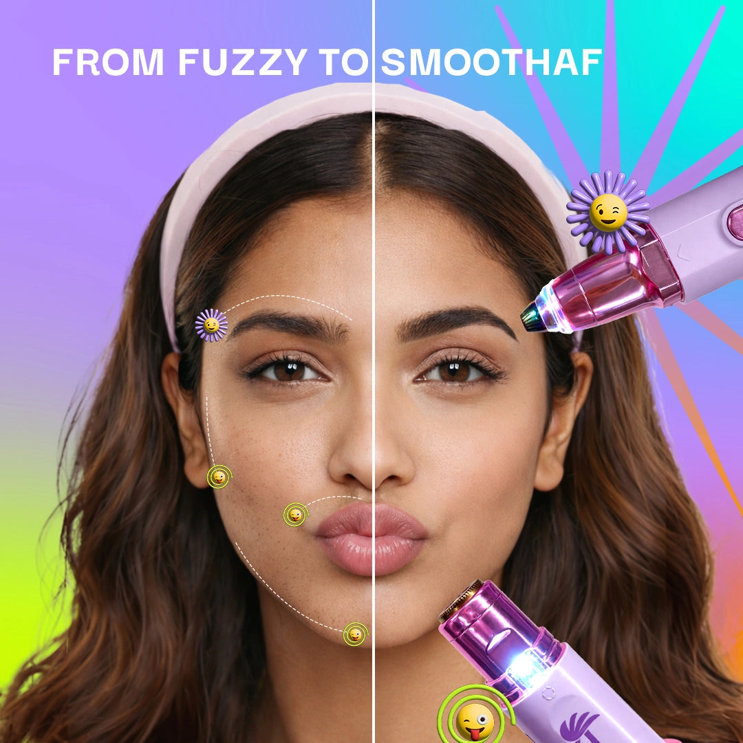 Face & Eyebrow Trimmer | Two-Faced