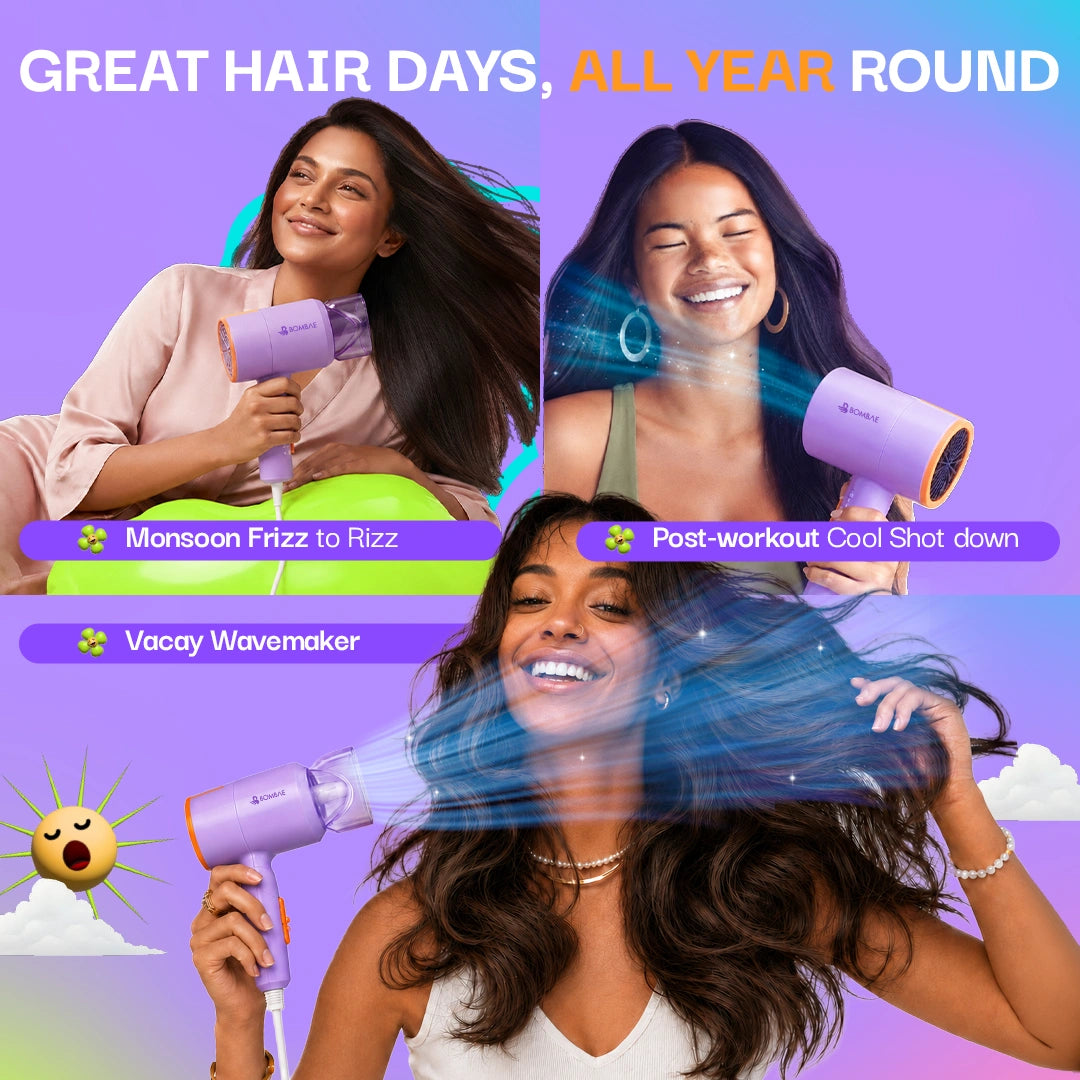Foldable Hair Dryer | Headrush