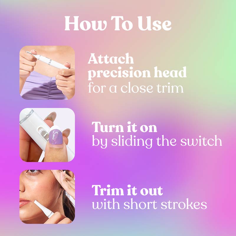 Face & eyebrow trimmer | Fuzzoff