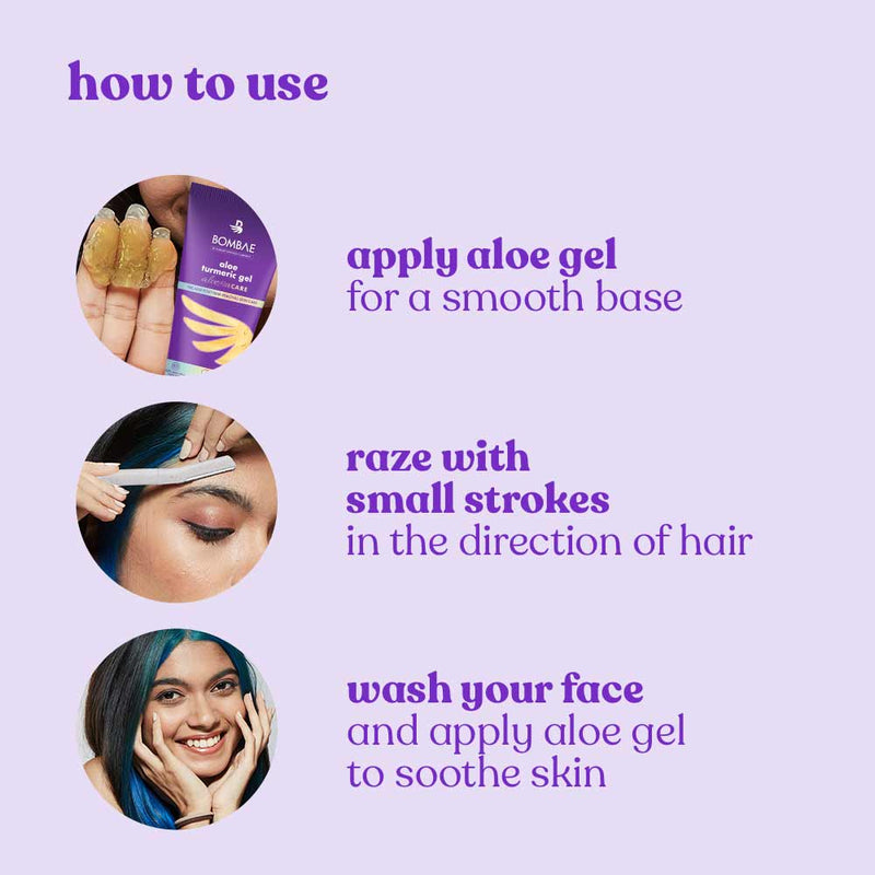 Face Razors x3 - Biodegradable | ECOwarrior 🌱