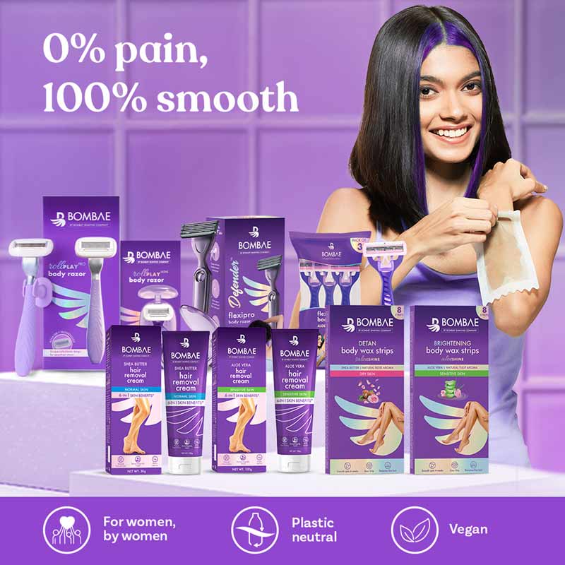 body wax strips | Shea-r smooth x 8