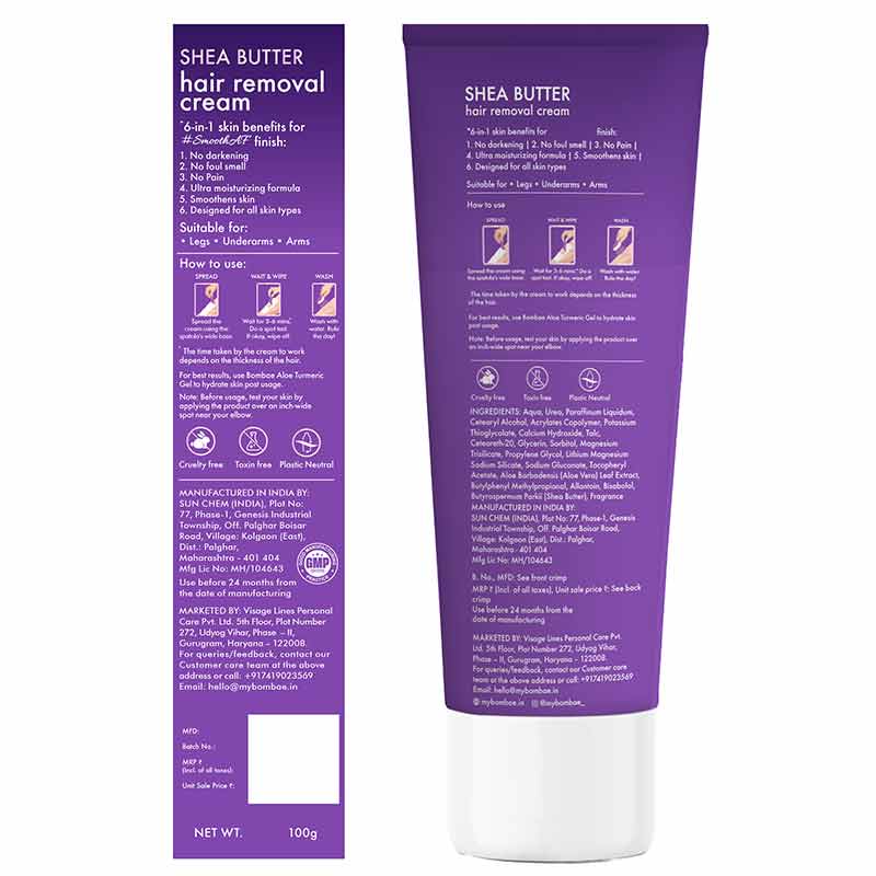 Hair removal cream | Shea butter (100g)