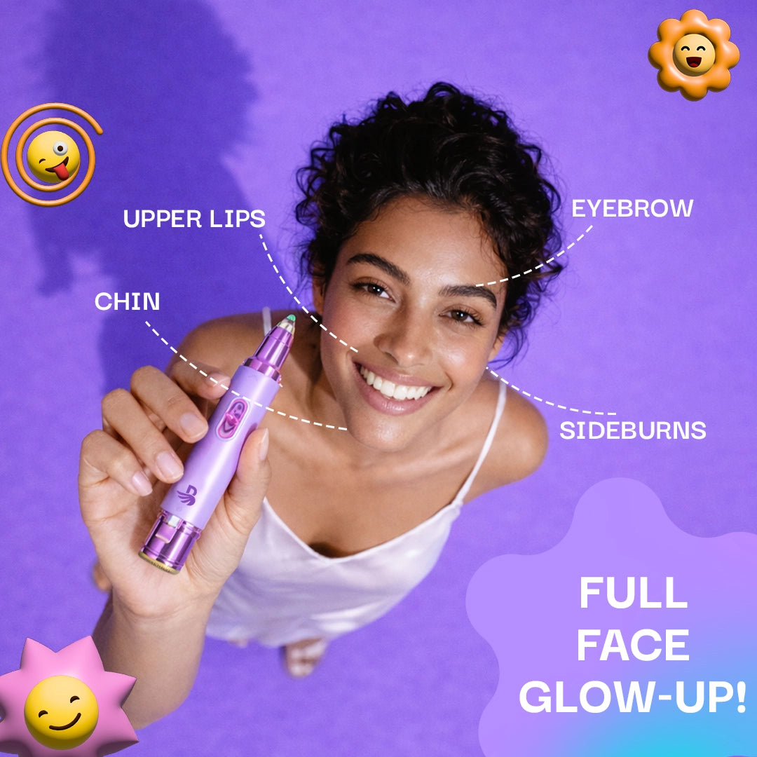 Face & Eyebrow Trimmer | Two-Faced