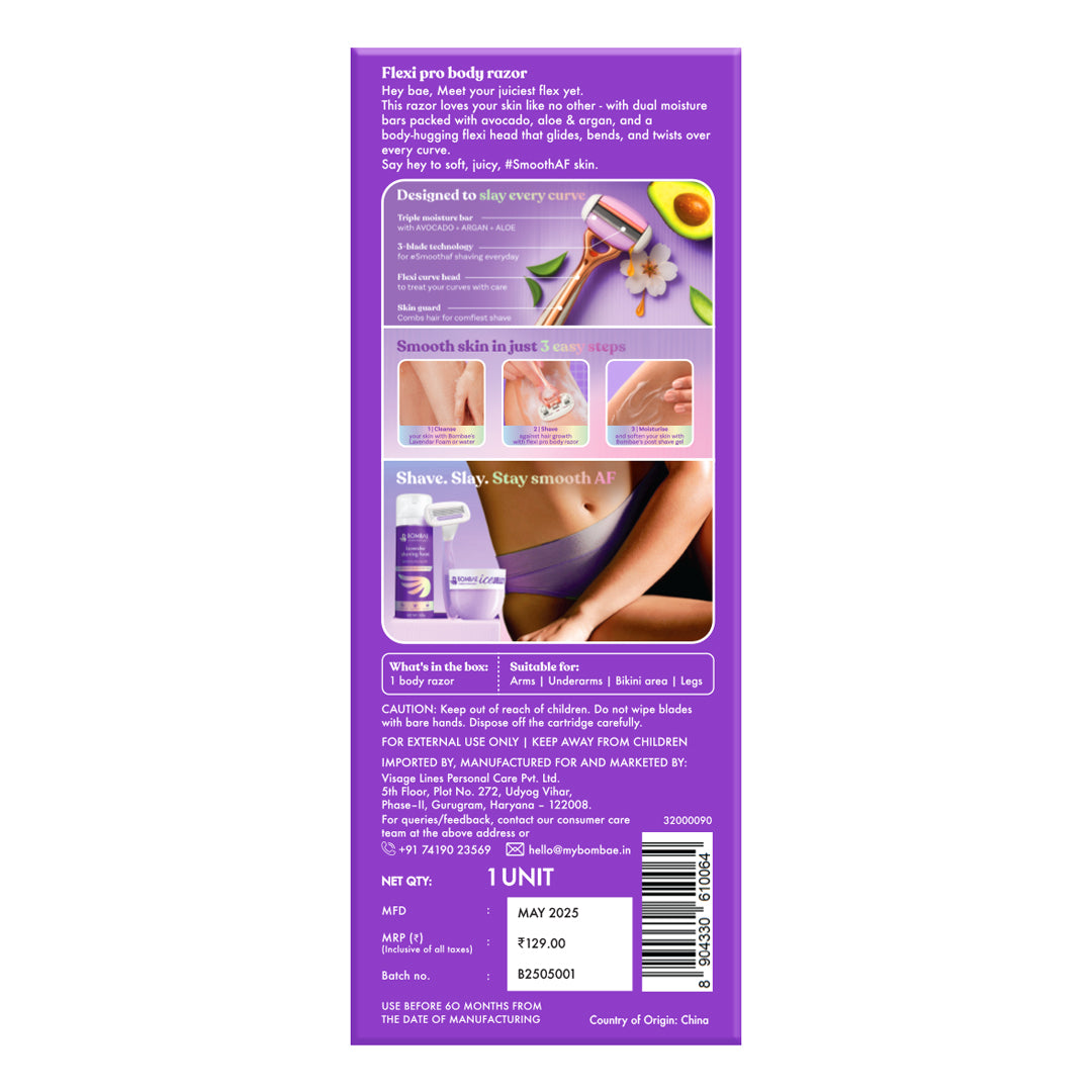 Flexi Pro Body Razor - Avo Smooth