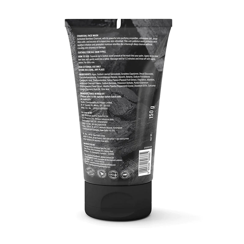 Charcoal Face Wash, 150g