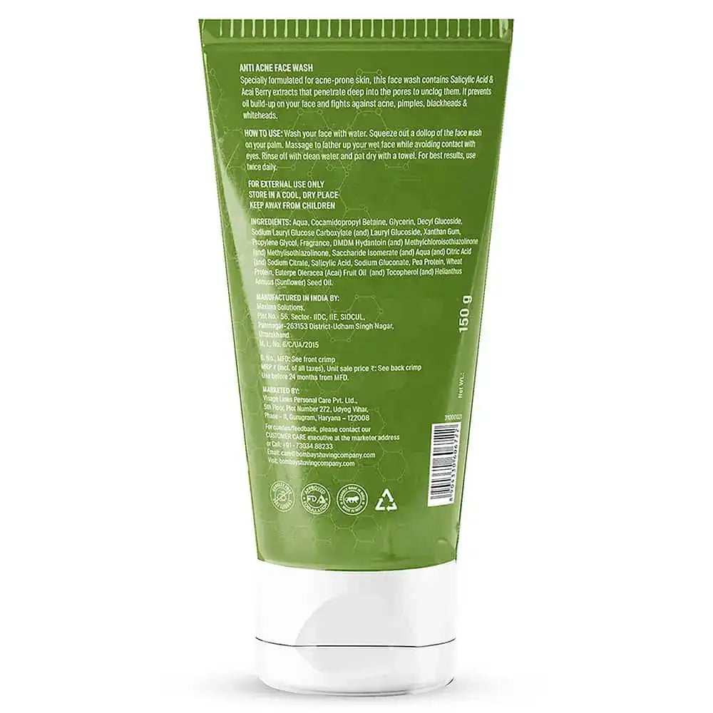 Anti Acne Face Wash, 150g (Pack of 2)