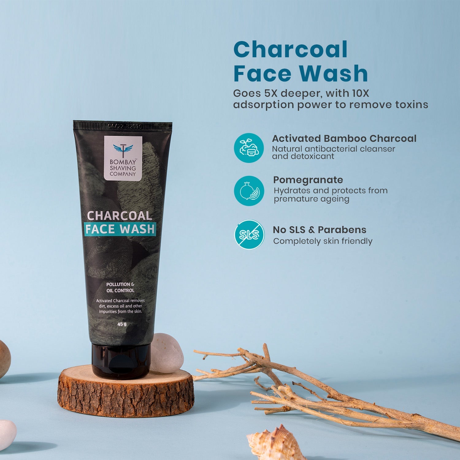 Charcoal Face Wash & Peel Off Combo