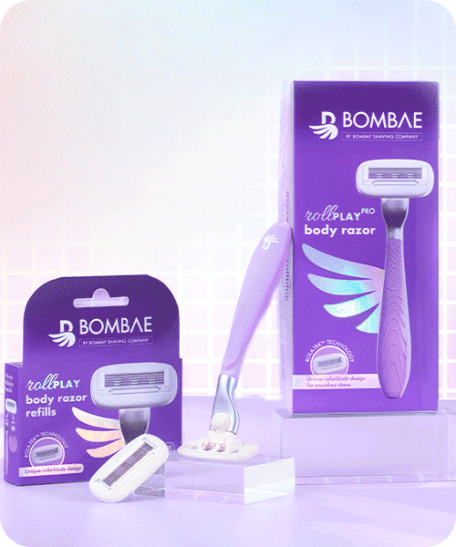 Best Razor for Women | Rollplay by Bombae