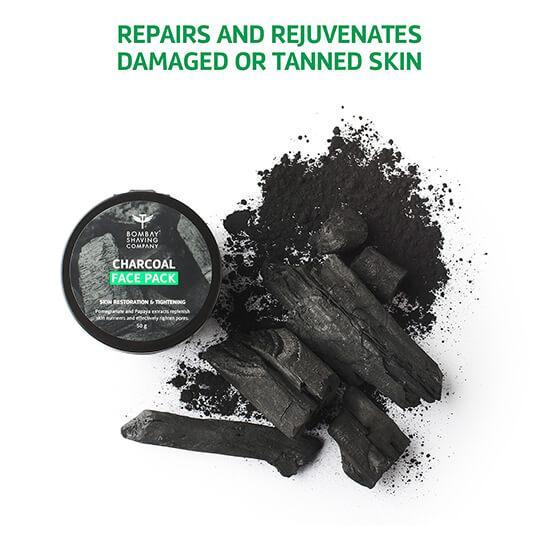 CHARCOAL FACE PACK - Bombay Shaving Company