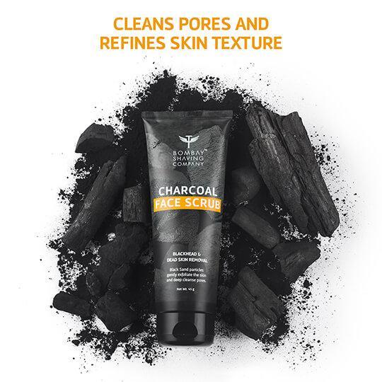 CHARCOAL FACE SCRUB - Bombay Shaving Company