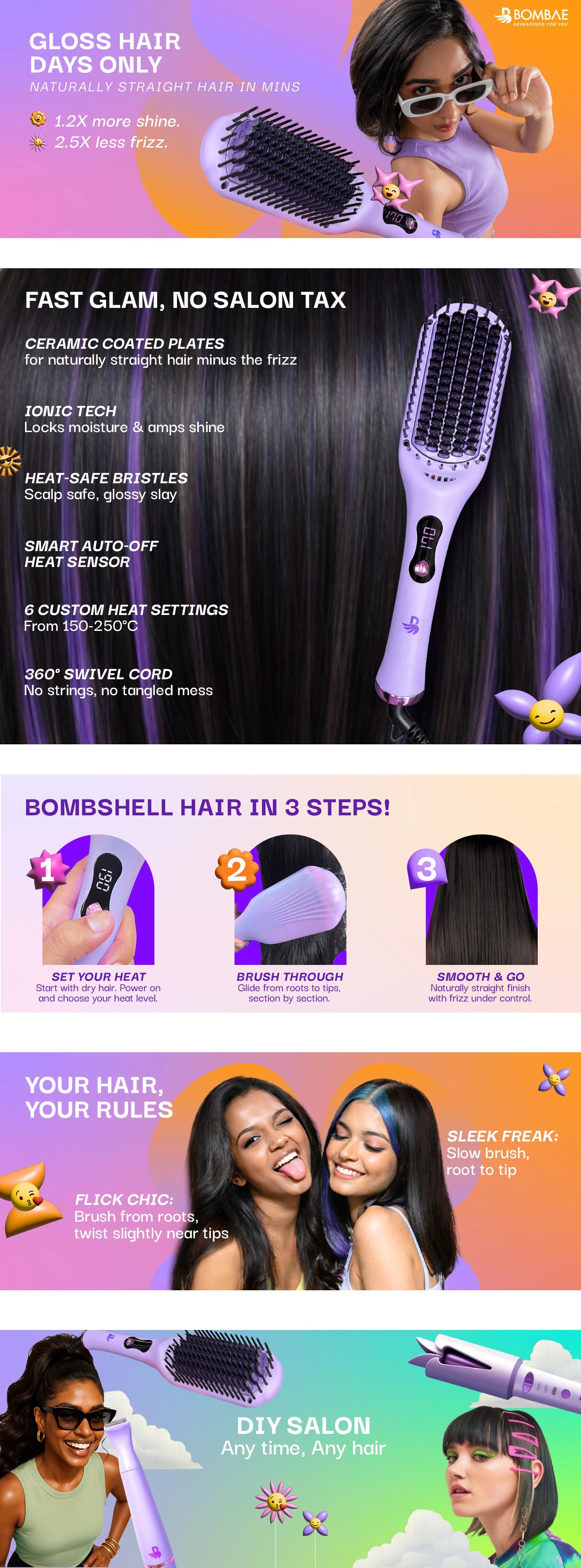 Straightener Brush | Headturner
