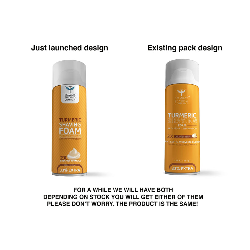 turmeric shaving foam for men new design