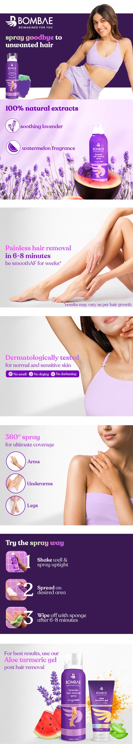 Hair Removal Spray
