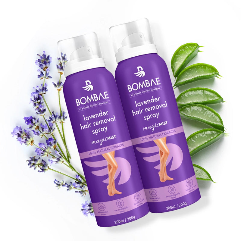 Hair Removal Spray | Lavender - 200g (Pack of 2)