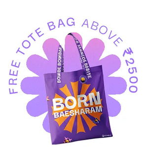 Free tote bag above ₹2500