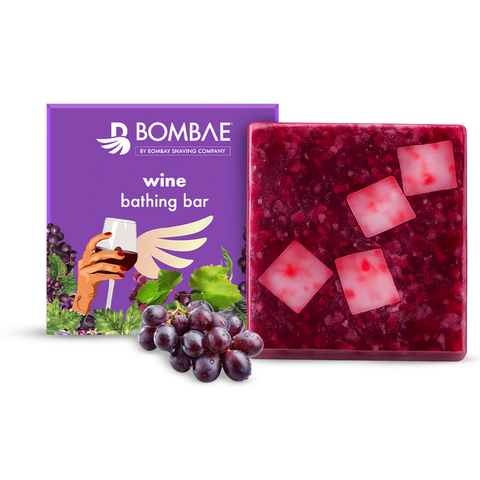 Wine bathing bar | Rejuvenating cleanse | 75g