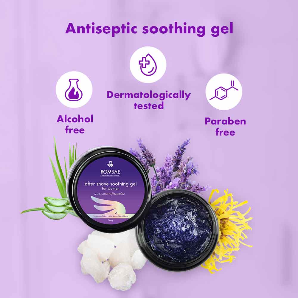 Antiseptic soothing gel