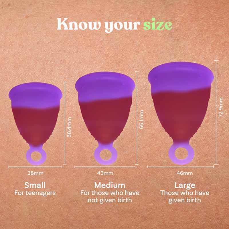 Reusable Menstrual Cup | S size