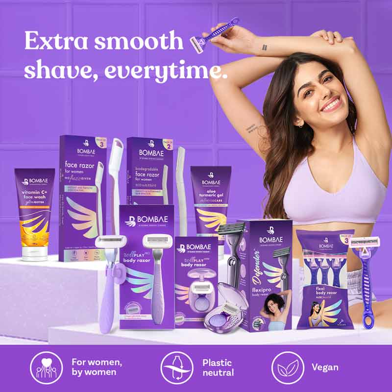 Flexi body razor | Aloe smooth (Pack of 3)