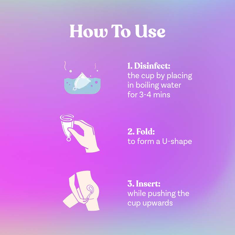 Reusable Menstrual Cup | S size