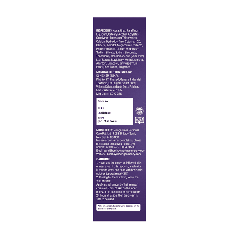 Hair Removal Cream | 100g x 3