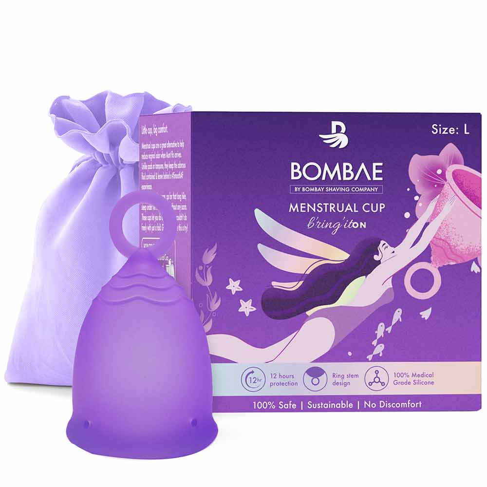Mascoto® New Shape Ultra Comfortable Menstrual Cup with Ring, Made from  Medical-Grade Silicone, BPA Free, Reusable, Tampon and Pad Alternative (L)  : Amazon.co.uk: Health & Personal Care